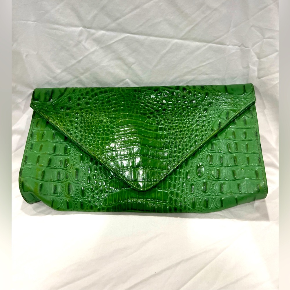 JJ winters New Made In Usa Authentic Crocdile Leather Small purse / bag